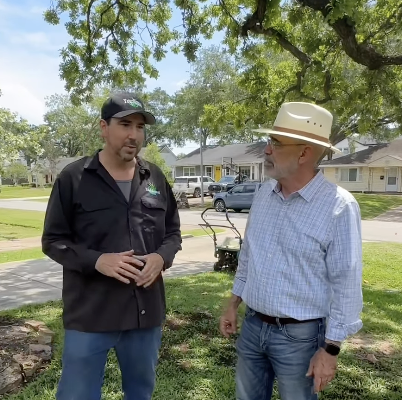 Cliff and Skip on GardenLine